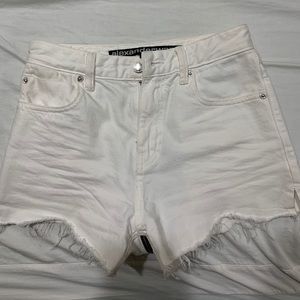 Alexander Wang white shorts